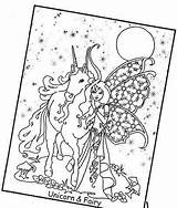 Unicorn Fairy Coloring Pages Unicorns Fairies Choose Board Uploaded sketch template