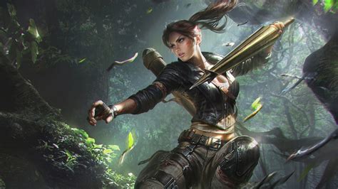 Wallpaper Digital Art Women Lara Croft Tomb Raider