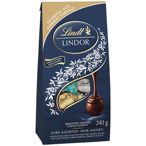 lindor dark chocolate  bag