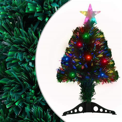 kuenstlicher weihnachtsbaum mit staenderled  cm glasfaser mokach