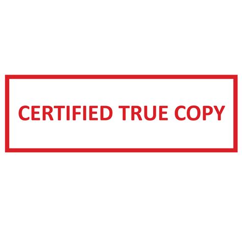 box certified true copy stamp discountrubberstampscom