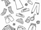 Coloring Clothes Pages Summer Getcolorings Printable sketch template