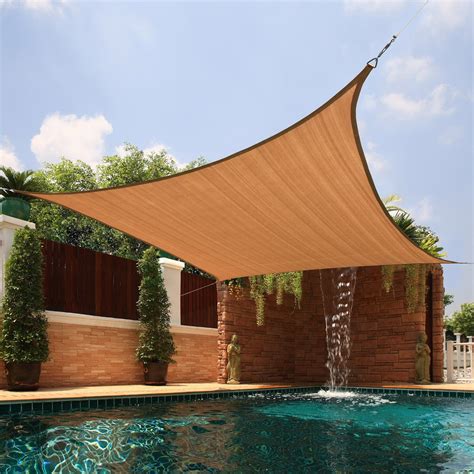 shop large square sail sun shade  shipping  orders   overstock
