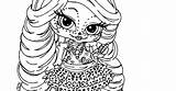 Monster High Coloring Baby sketch template