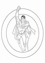 Superman Colorare sketch template
