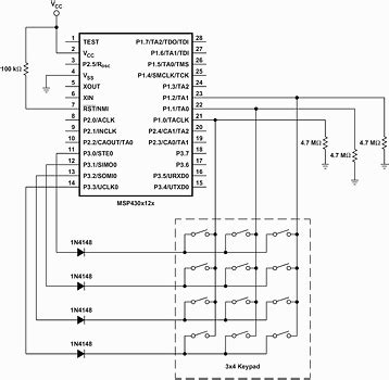 implementing  ultralow power keypad interface  april  dataweek