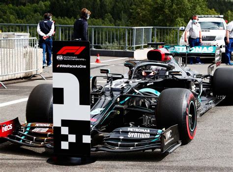 belgian grand prix qualifying result lewis hamilton in a class of his