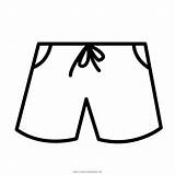 Shorts Coloring Template Pages sketch template