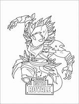 Fortnite Coloring Pages Printable Skins Raven Kids Bomber Night sketch template