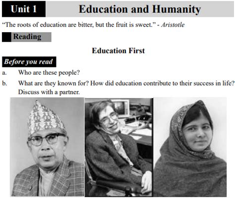 class   compulsory english unit  education  humanity