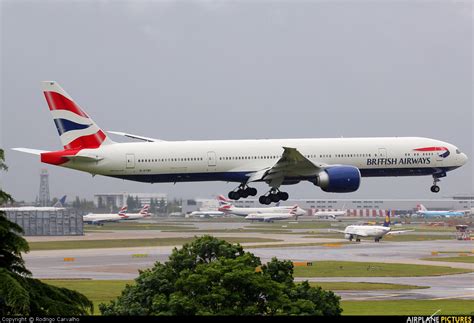 G Stbf British Airways Boeing 777 300er At London