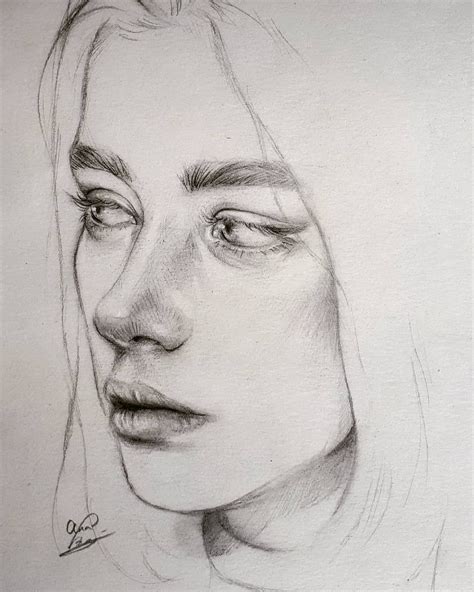 face pencil drawing portrait sketches landscape pencil drawings riset