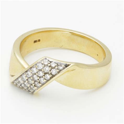 kt gold ring diamond catawiki