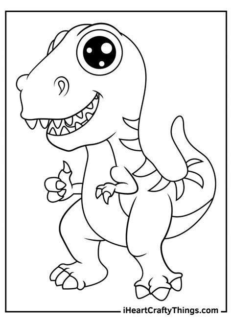 cute dinosaurs coloring pages   printables