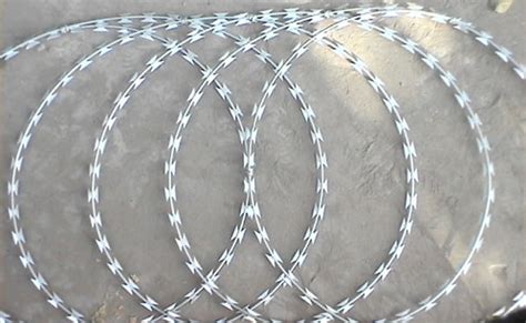razor wire flat wrap applications anping ocean wire mesh making