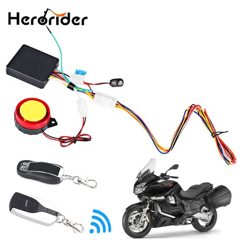 buy  motorcycle alarm moto anti theft security alarm system scooter db