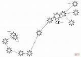 Coloring Constellation Pages Scorpius Printable Drawing Dot sketch template