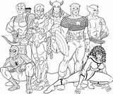 Colorier Prennent Spiderman Momes Tresor Ultron Wolverine Faucon sketch template