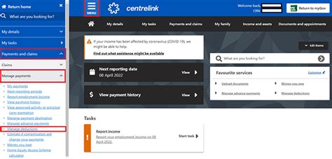 Centrelink Online Account Help Update Or Suspend A Current Centrepay