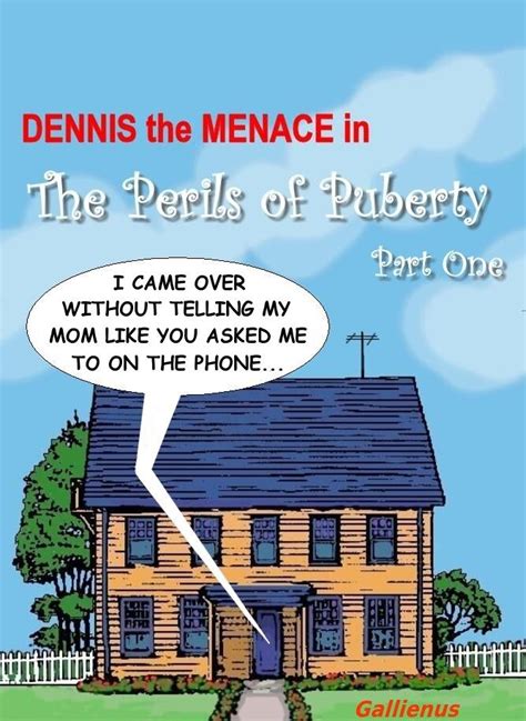 dennis the menace the perils of puberty page 3 of 27 comics xd
