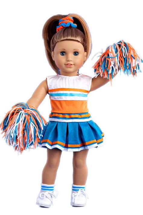 Cheerleader Doll Clothes For 18 Inch American Girl Doll 6 Etsy Doll