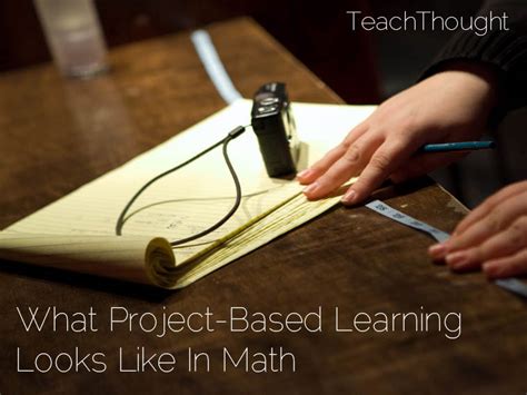 project based learning  math  examples