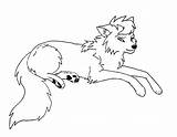 Wolf Coloring Anime Pages She Lineart Template Pup Pack Deviantart Line Clipart Rp Print Coloringhome sketch template