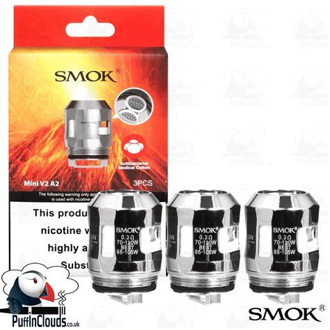 smok tfv mini   coils  pack puffin clouds