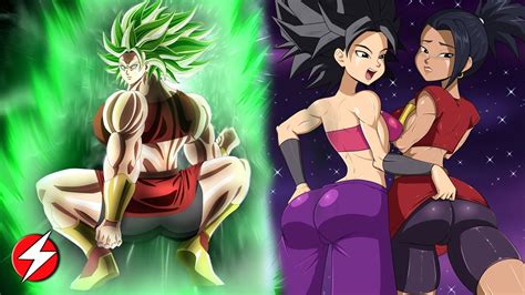 Kale X Goku X Caulifla Saiyan Threeway Dragon Ball Super