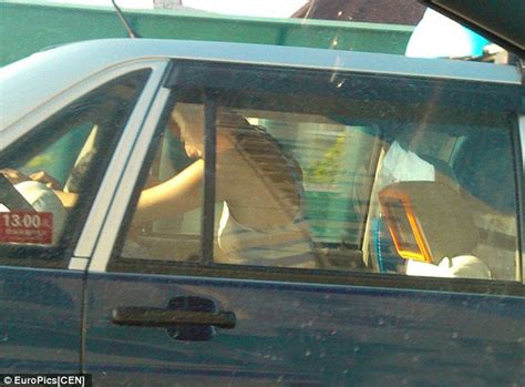 Chinese Couple Caught Having Sex In The Back Of Moving Taxi In Broad