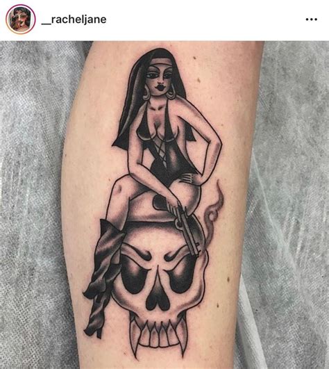 pin on nun tattoo
