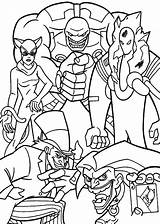 Catwoman Joker Nemici Coloriages Rogues Coloradisegni Pages2color Trickfilmfiguren Colouring Coloriez Malvorlage Kategorien sketch template