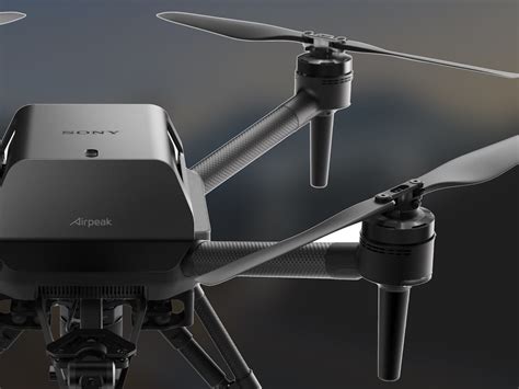 sony airpeak  drone   small professional drone  carries  alpha camera system