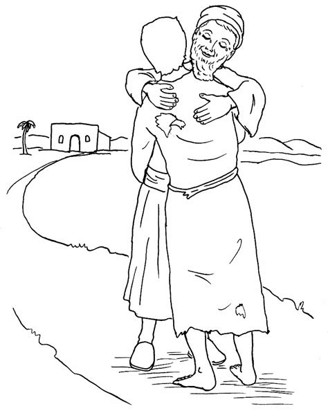 prodigal son coloring pages  coloring pages  kids