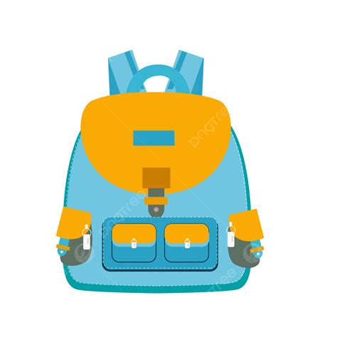 Gambar Tas Sekolah Paket Ransel Tas Siswa Png Dan Vektor Dengan