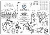 Rodeo Optional Placemats sketch template