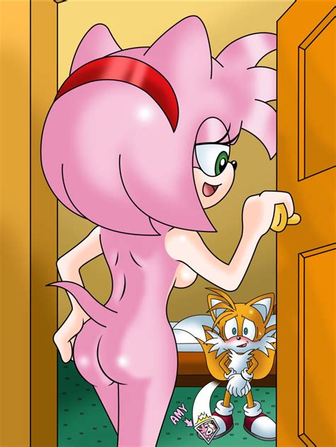 rule 34 amy rose ass fur furry tail multiple tails nude sonic series sonictopfan tagme tail