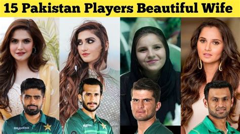 15 Pakistan Cricketers Beautiful Wife Pakistan T20 World Cup Players