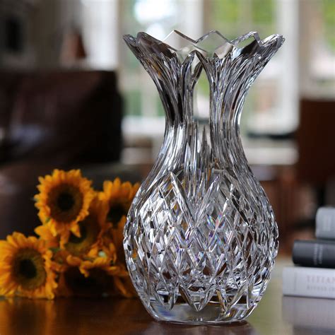 Cashs Ireland 10 Pineapple Crystal Vase Crystal Classics
