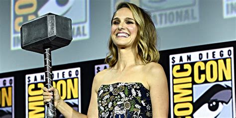 Natalie Portman Will Play A Female Thor In Phase Four Of The Mcu