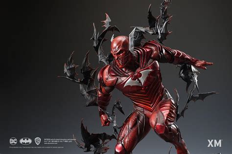 batman  red death statue munimorogobpe