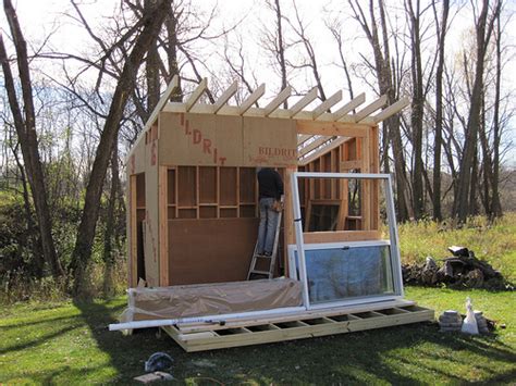 diy modern shed   build diy blueprints