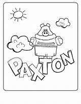 Timmy Coloring Pages Magic Time sketch template