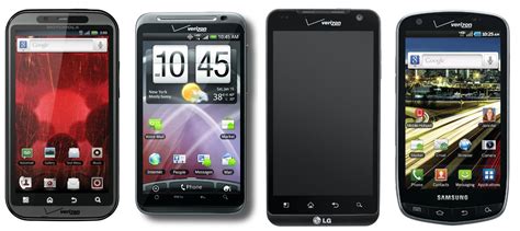 chart verizon  lte android phone lineup droid life