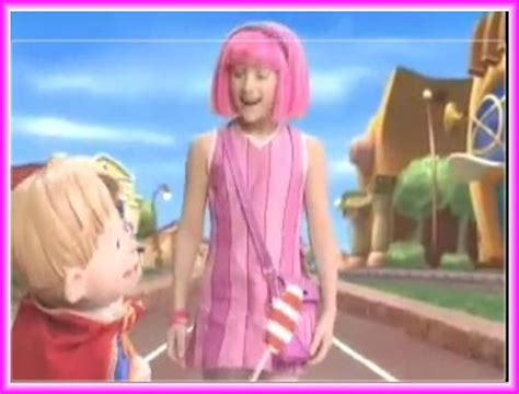 What´s On T V Lazy Town Bing Bang Song