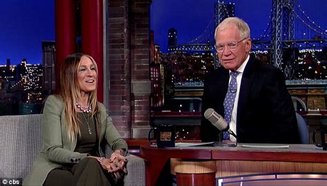sex and the city s sarah jessica parker tells david letterman about teaching son about sex