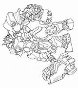 Overwatch Hanzo Kleurplaten Kolorowanki Malvorlage Watchara Coloraige Ausmalbild Druku sketch template