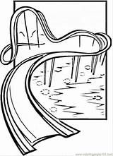 Amusement Blogo Eropuit Wasserrutsche Coloringhome sketch template