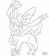 Sylveon Coloring Pages Pokemon Glaceon Printable Drawing Jolteon Lineart Eevee Print Colouring Color Supercoloring Sheets Colorings Baby Deviantart Pokémon Getdrawings sketch template