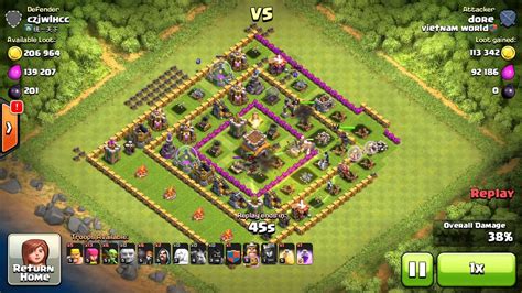 Clash Of Clans New Earthquake Dark Spell July 2015 Youtube